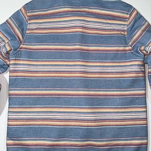 Faherty Mens High Pile Fleece Lined Shirt Jacket - MOS2212-HSP, Size Medium - Picture 9 of 10